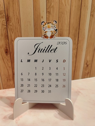 Calendrier 2026 Animaux