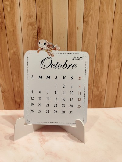 Calendrier 2026 Animaux Marins