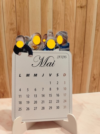 Calendrier 2026 personnalisé