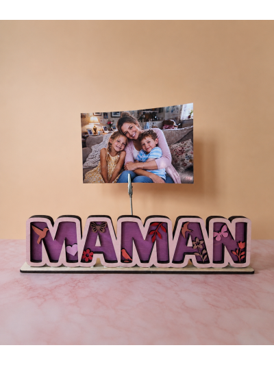 Décoration en bois Maman
