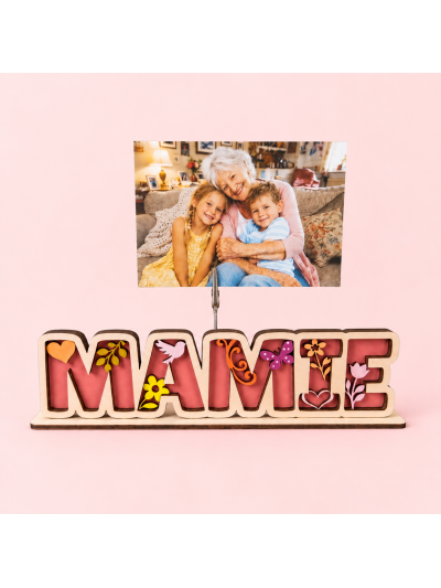 Mot en bois Mamie