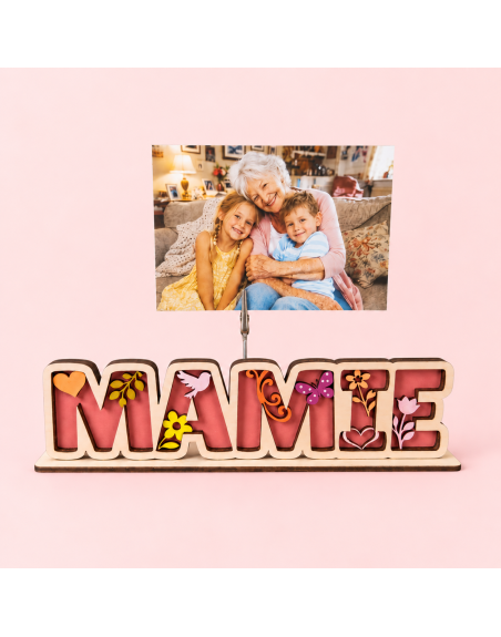 Mot en bois Mamie
