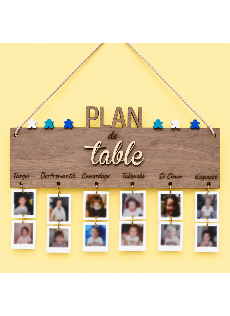 Plan de tables (5/6/7 tables)