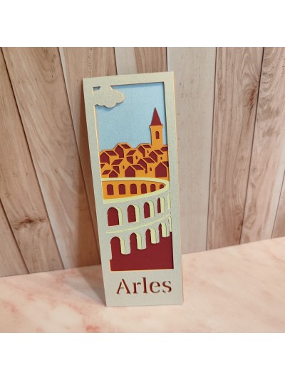 Marque page en papier - Arles