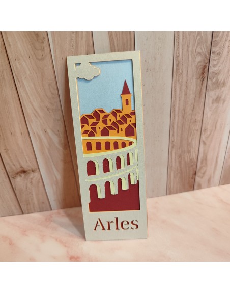Marque page en papier - Arles
