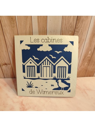 Carte postale - Cabines de Wimereux