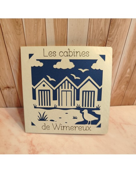 Carte postale - Cabines de Wimereux